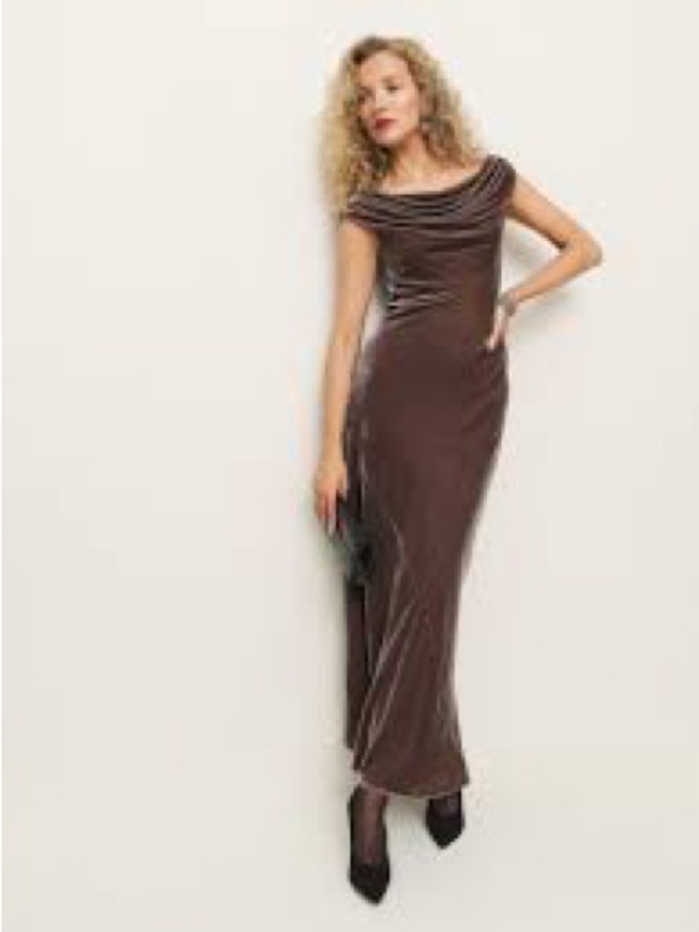 ASTR the label • NWOT $110 USD  velour dress PTP 14-18”